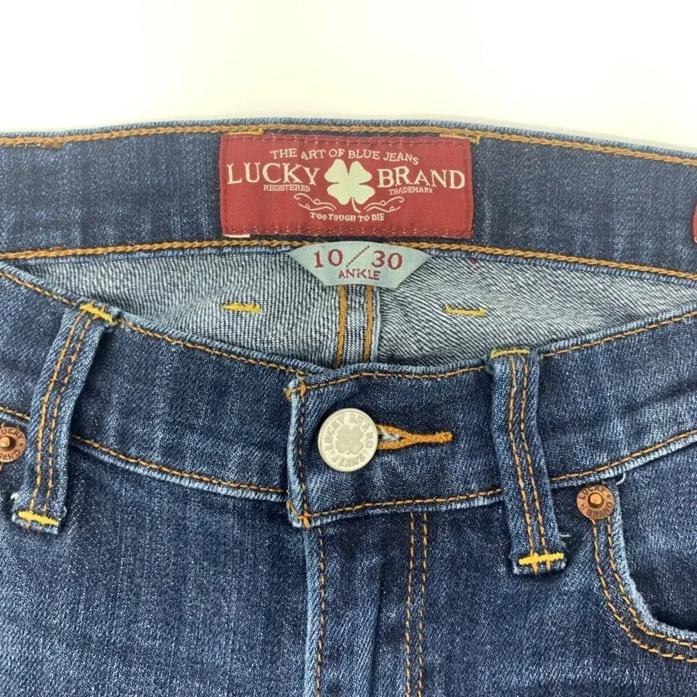 Lucky Brand Woman's Sofia Boot‎ 10/30 Ankle Jeans